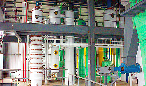 混合油負壓蒸發工序(圖2) 混合油負壓蒸發工序(圖2)